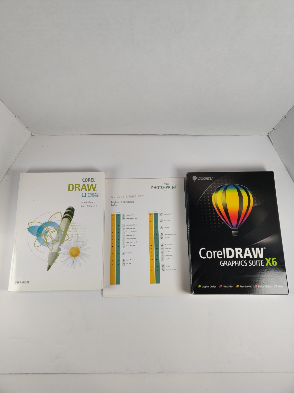 Corel CorelDRAW Graphics Suite X6 Education Edition PC software Dvd-rom black