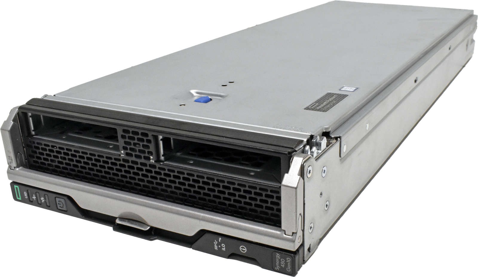 HP Synergy 480 G10 Blade Server No CPU 0GB PC4 RAM 2xCoolers 2x 2.5 SFF 4820C