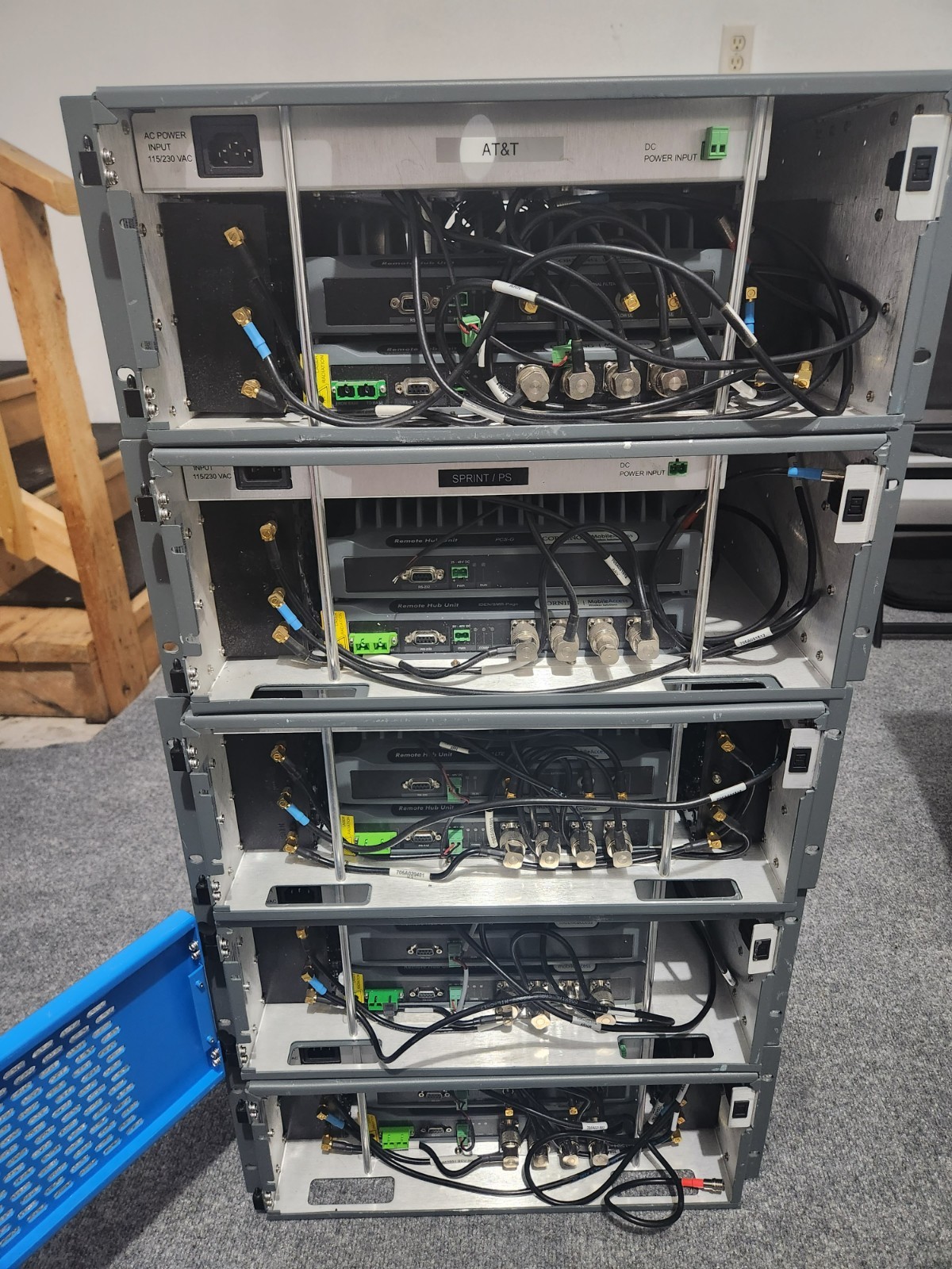 Corning MobileAccess MA2000 MRC Cabinet 2000-S80S90P19-A-TC 800 900 PCS