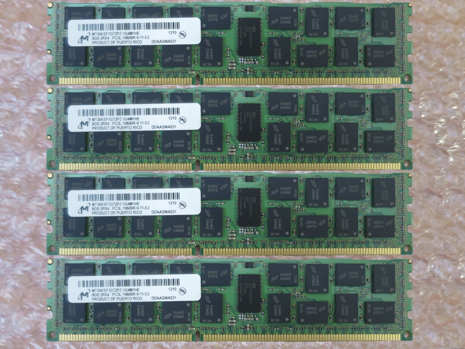 Fujitsu 32GB MC-3CA611 (4x8GB) DDR3 1333MHz PC3-10600 PRIMEQUEST CA07125-D303