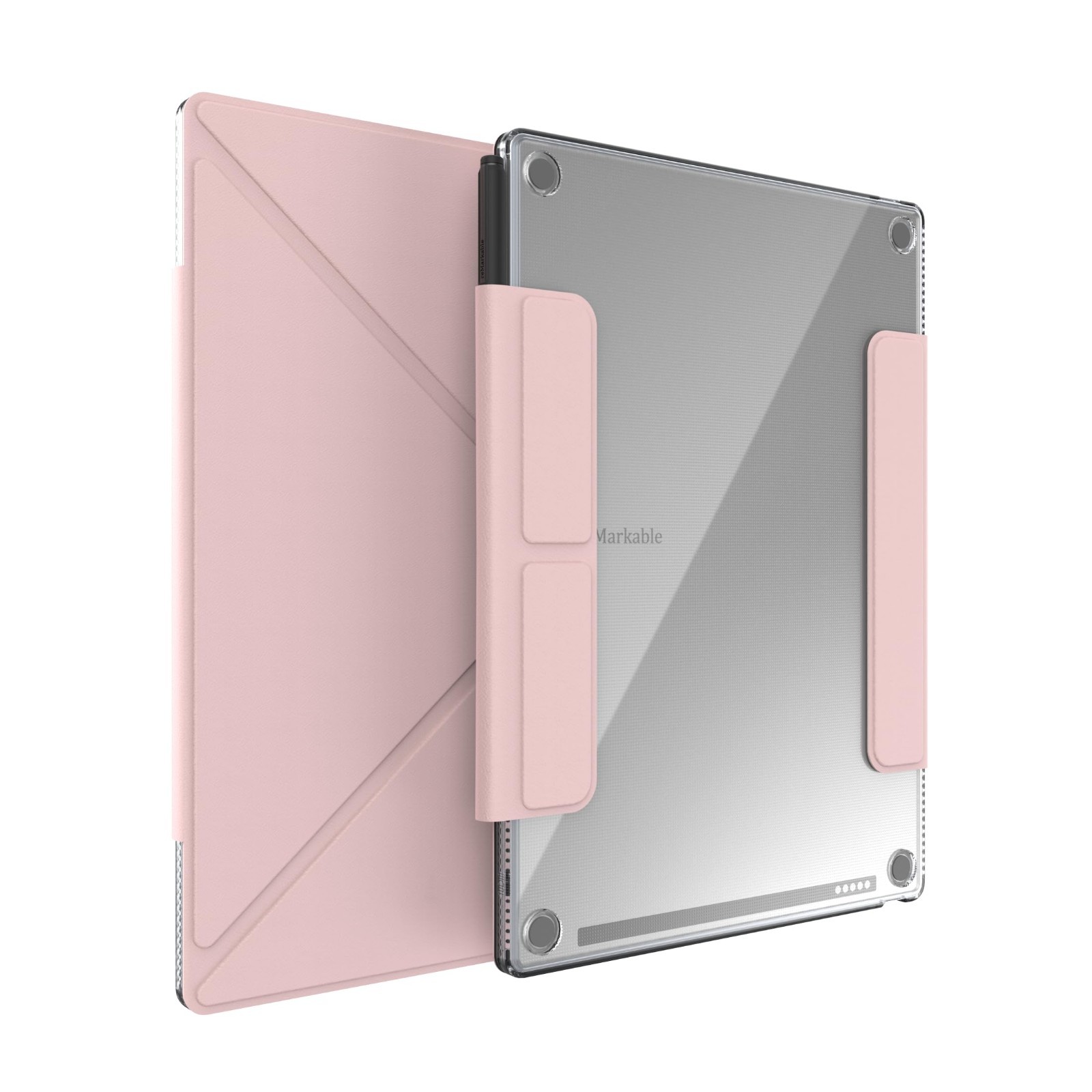 TUDIA M-FLIP Case for reMarkable Paper Pro 11.8" Magnetic - Pink
