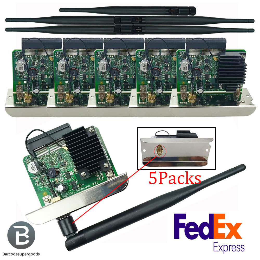 5X Wireless Network WIFI Card for Zebra ZT510/610 ZT411/421 ZT620 P1083320-037A