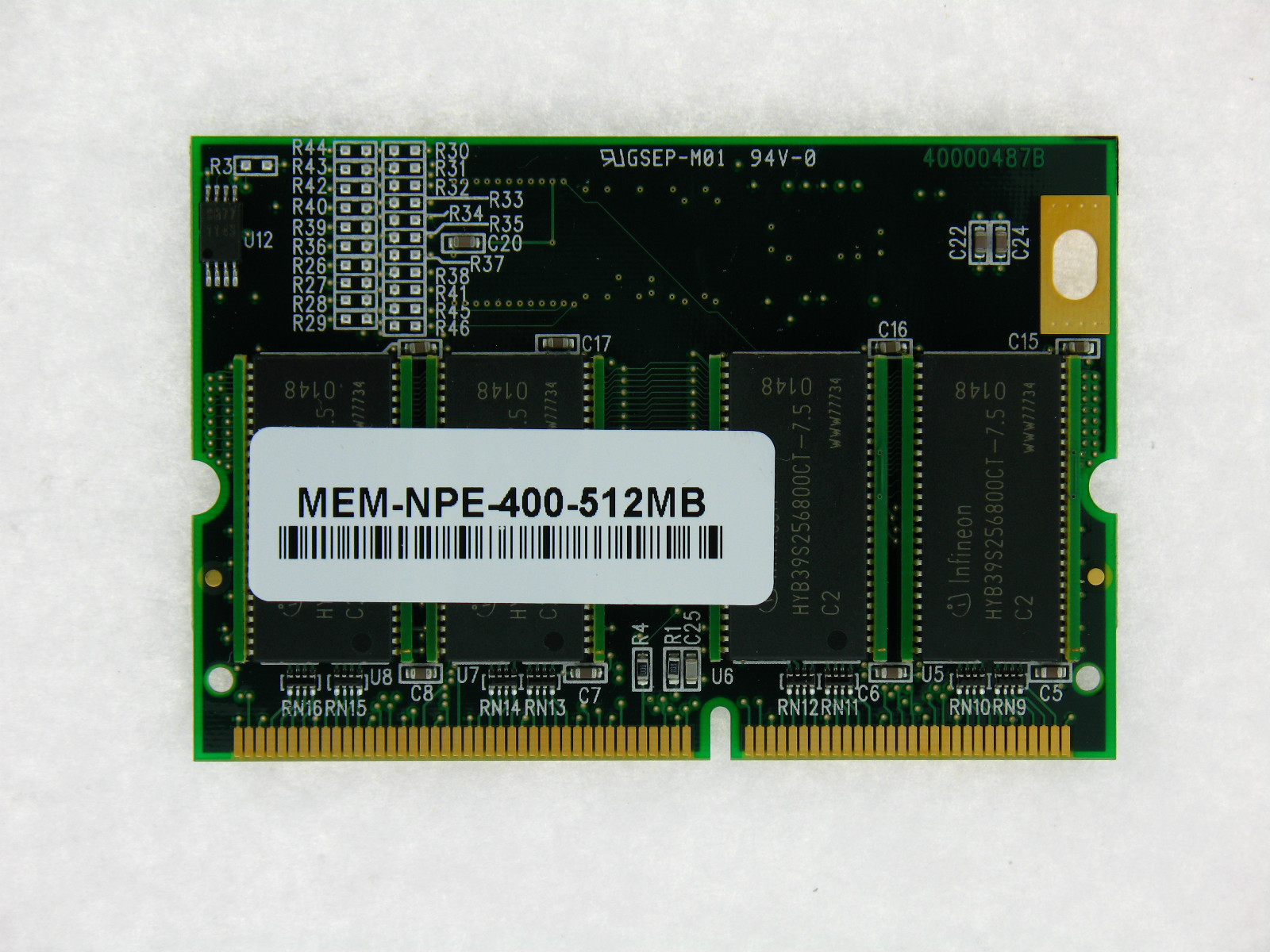 MEM-NPE400-512MB  Approved 512MB memory Cisco 7200 NPE-400