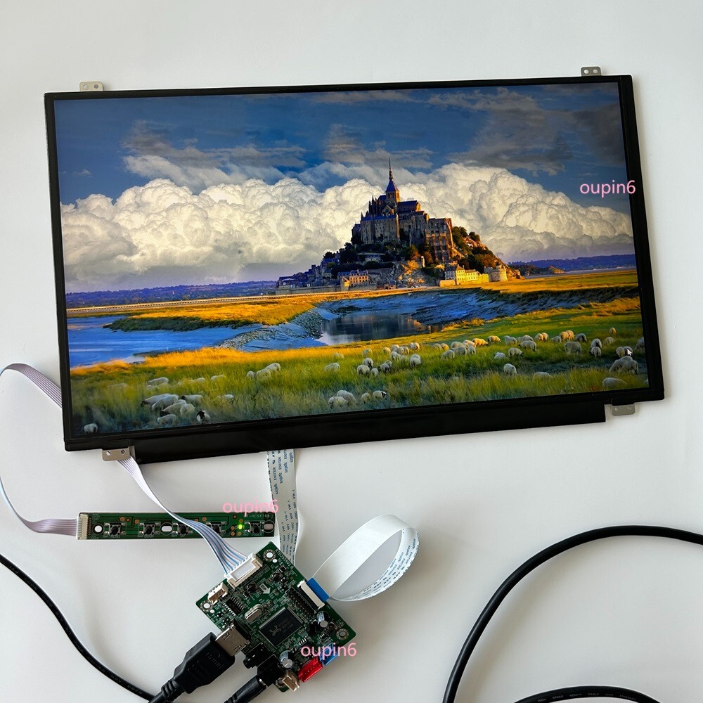 DIY Display Panel 15.6" 1920X1080 HD LCD LED with HDMI MINI controller board kit
