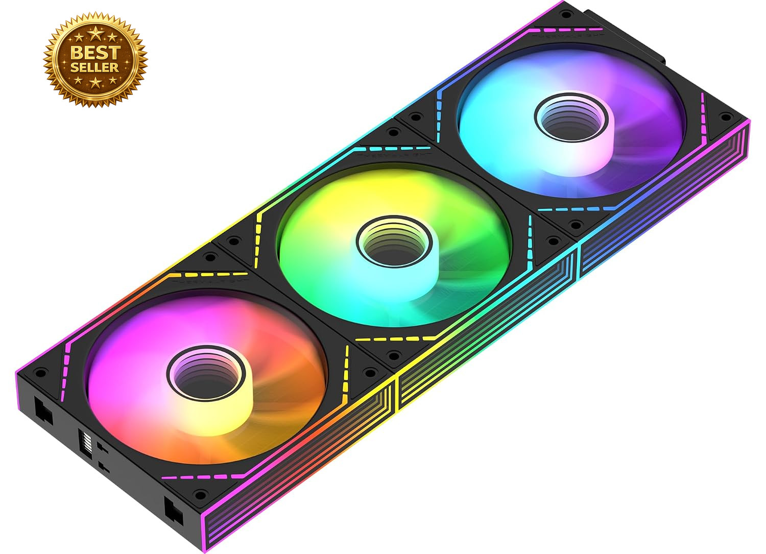 Thermalright TL-M12QR-S X3 120Mm Reverse Case Fans, 3-Pack