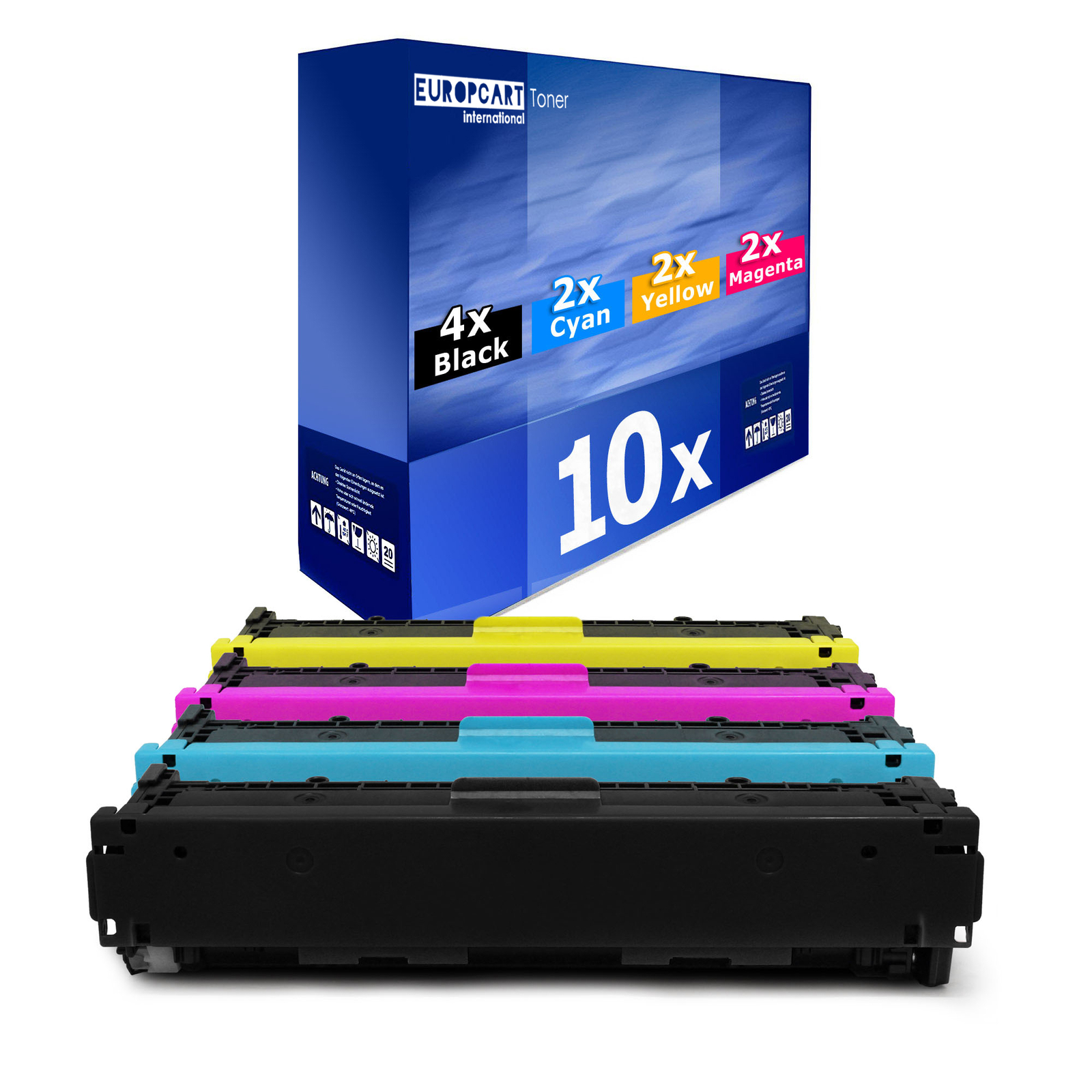 10x Eurotone XXL Compatible Laser Toner Cartridges for HP M-252 M-277