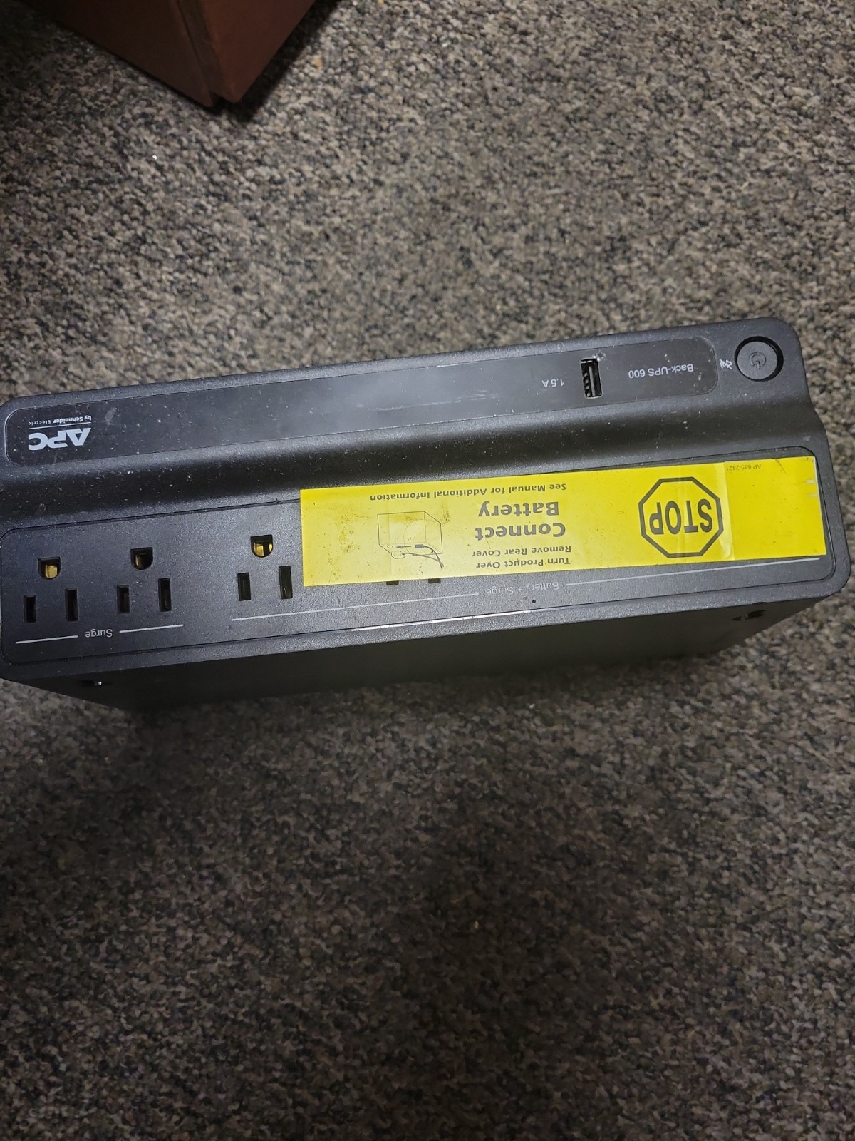 Apc Power Back Up 600