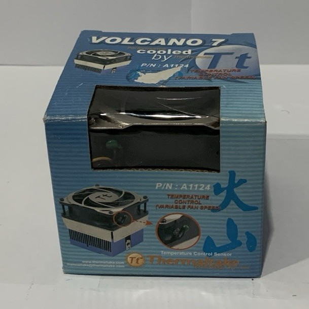 Thermaltake Volcano 7 A1124 80mm 3-Pin CPU Heatsink Fan Socket 370/A