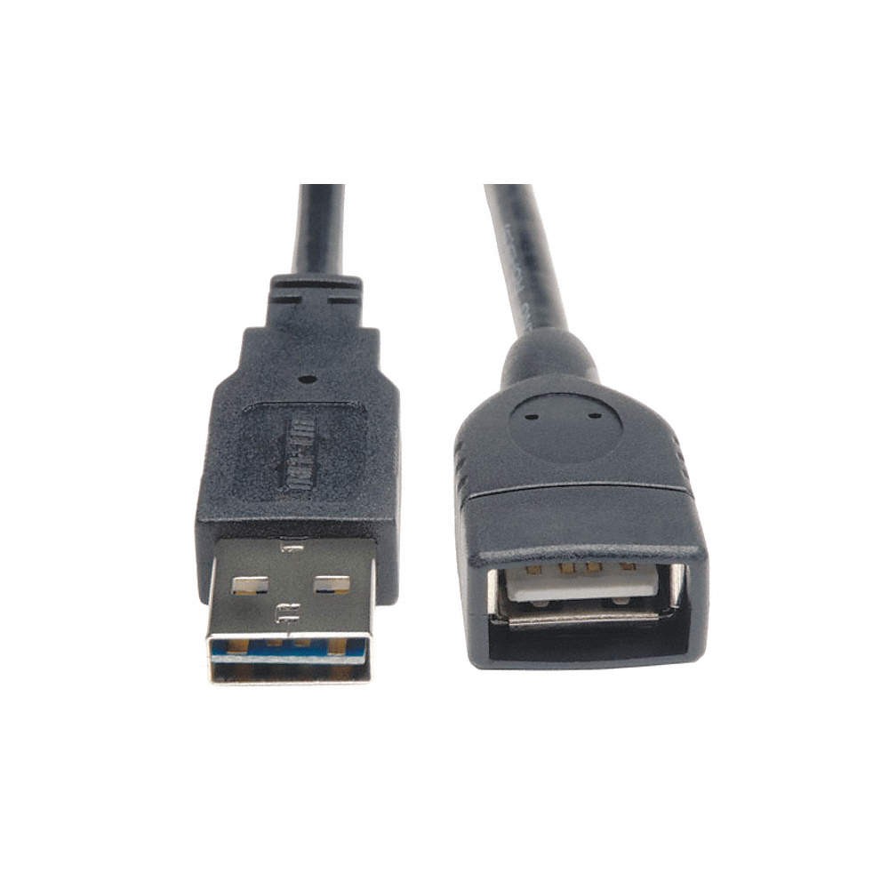 TRIPP LITE UR024-010 Reversible USB Extension Cable,Blck,10ft 30UJ25