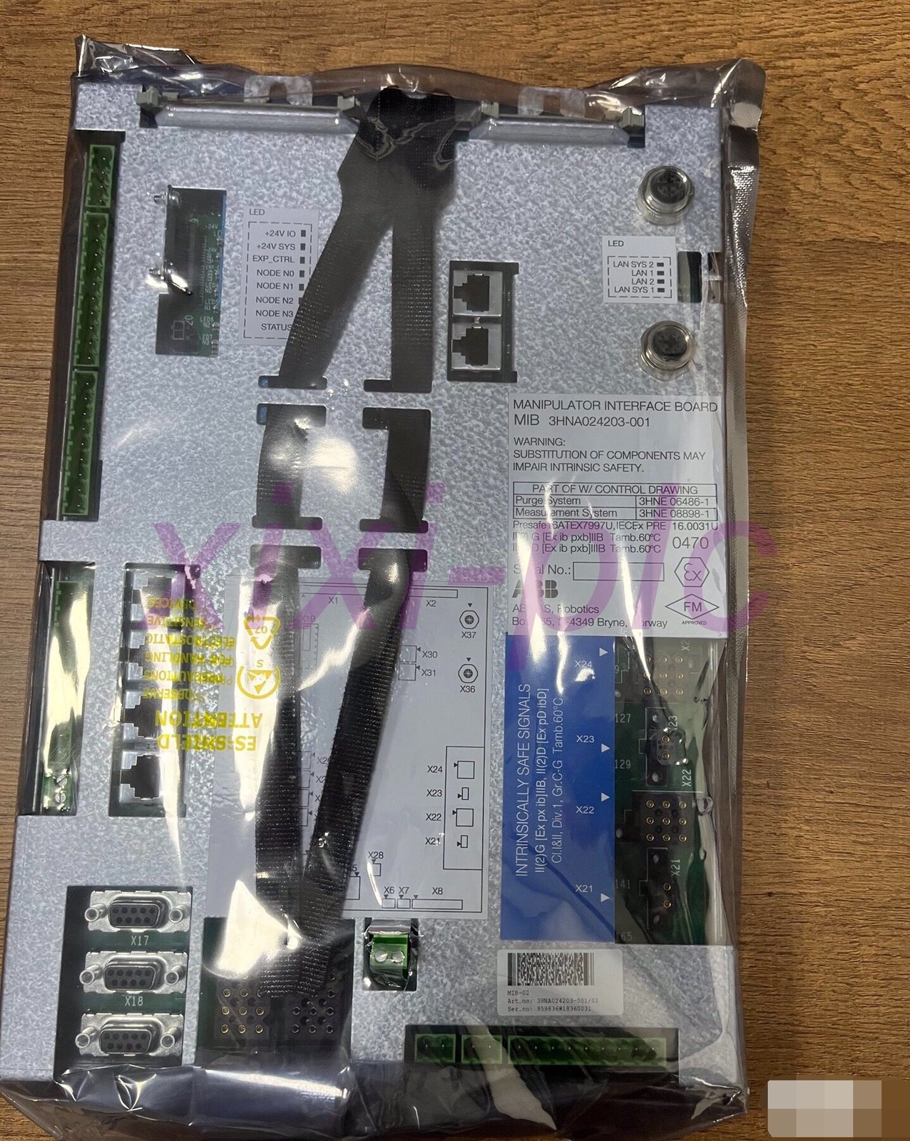1pcs  NEW ABB   3HNA024203-001  Spraying robot MIB-02  DHL shipping