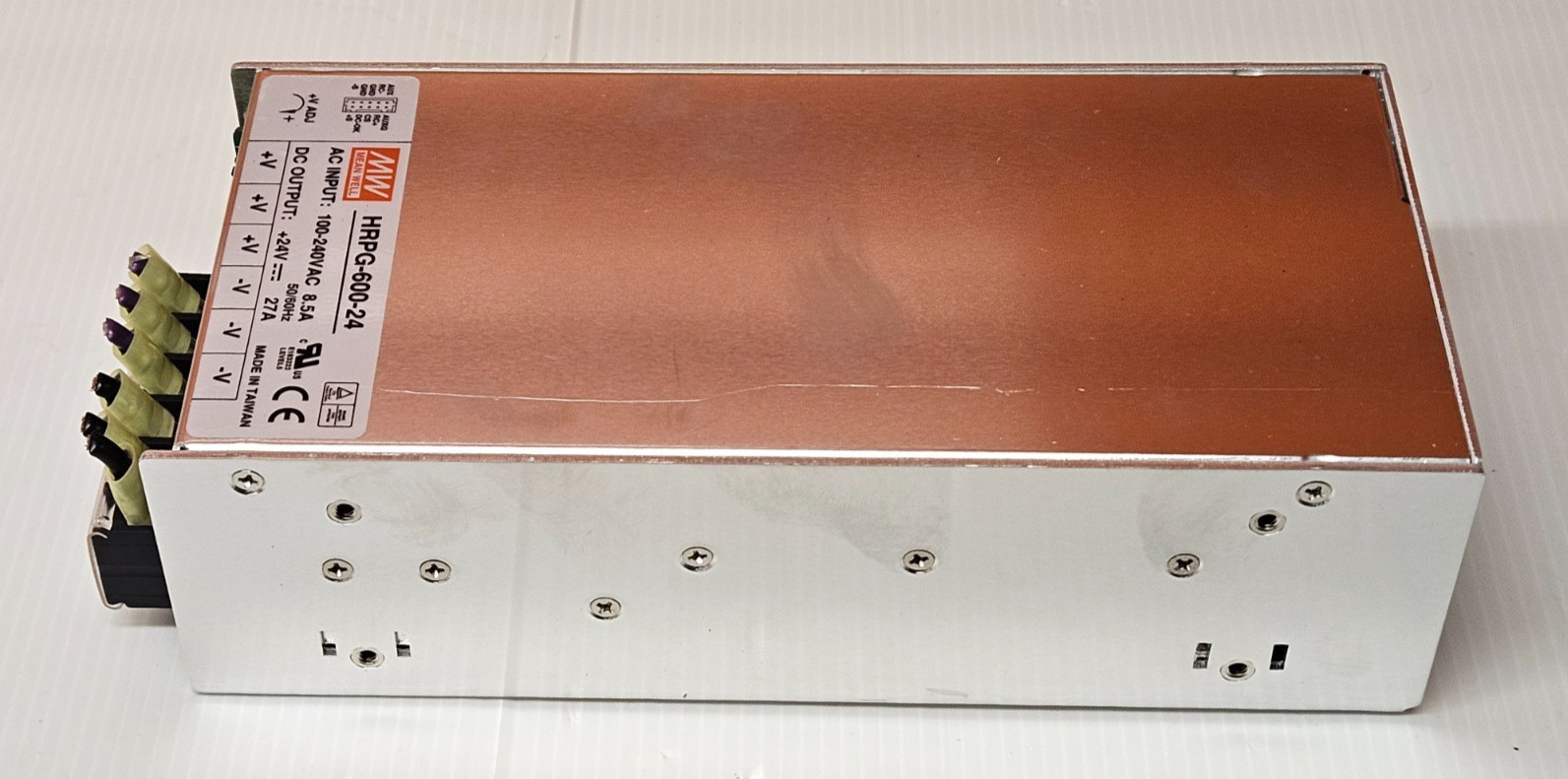 MEAN WELL HRPG-600-24 24V 27A Power Supply PerkinElmer JANUS AJI8G01/AC
