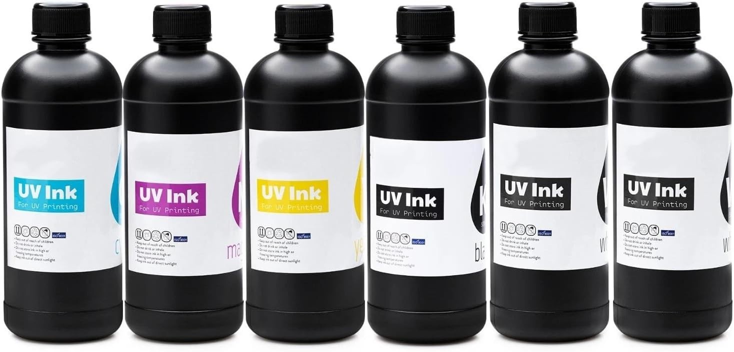 6x500ML/Bottle UV Ink For for DX5 DX6 DX7 DX10 UV dtf Sticker Printer