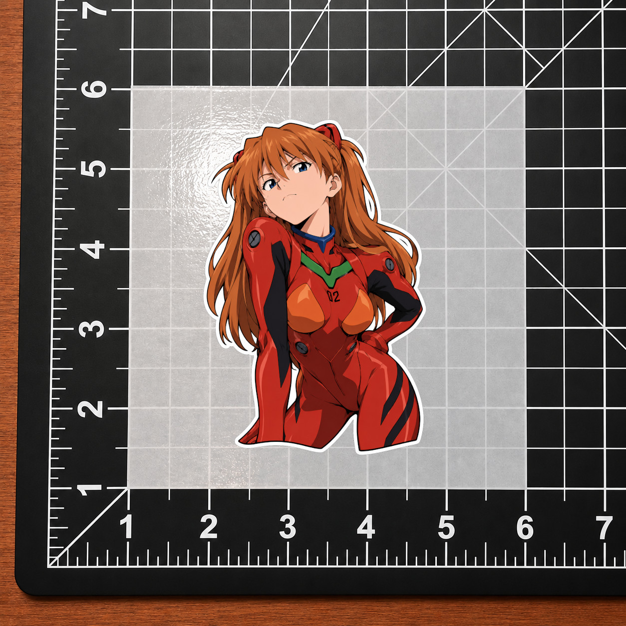 Neon Genesis Evangelion Asuka - Sticker for Laptop Notebook & More