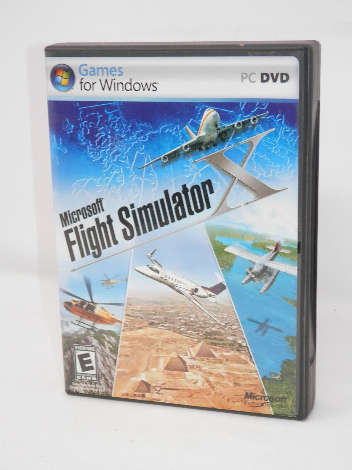 Microsoft Flight Simulator X DVD With Key PC Windows Game