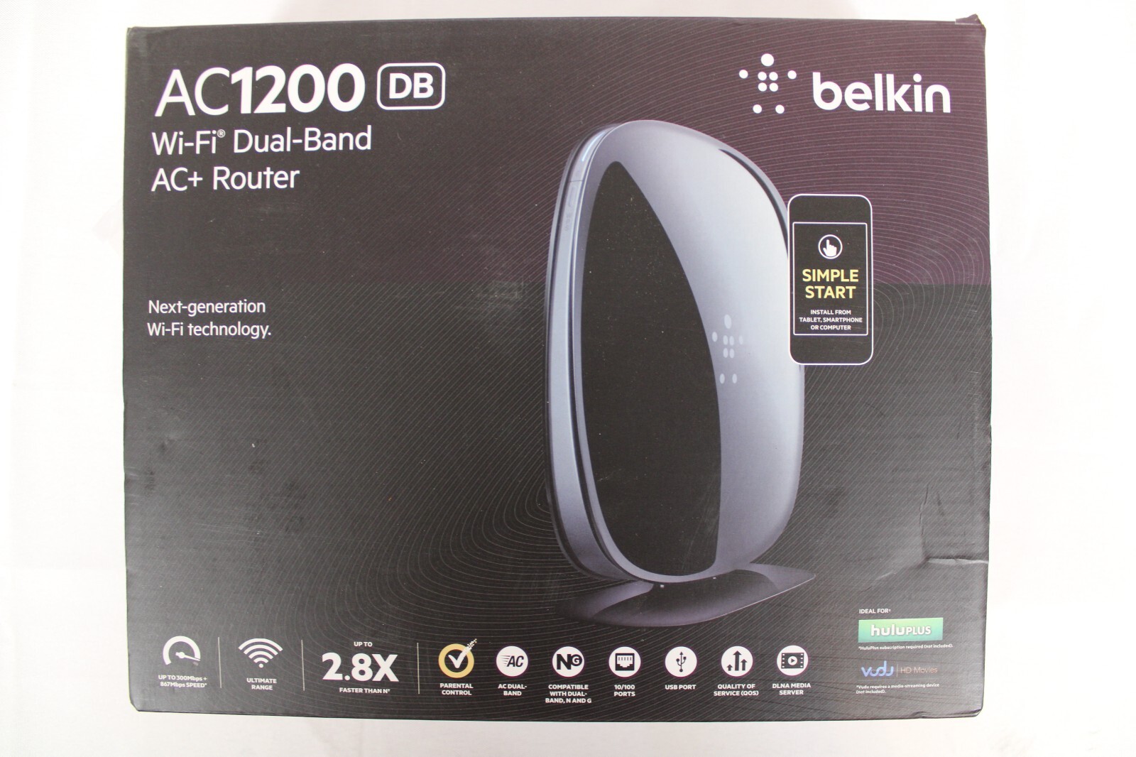 Belkin AC 1200 DB Wi-Fi 4 Port Gigabit Router