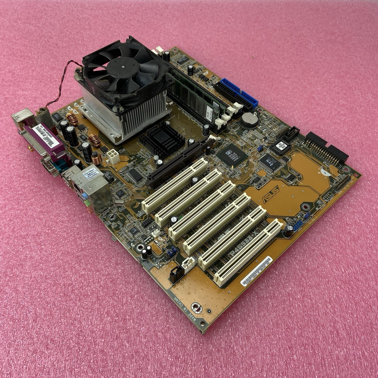 ASUS P4S533-X Motherboard Intel Pentium 4 2.2GHz 1GB RAM No IO Shield