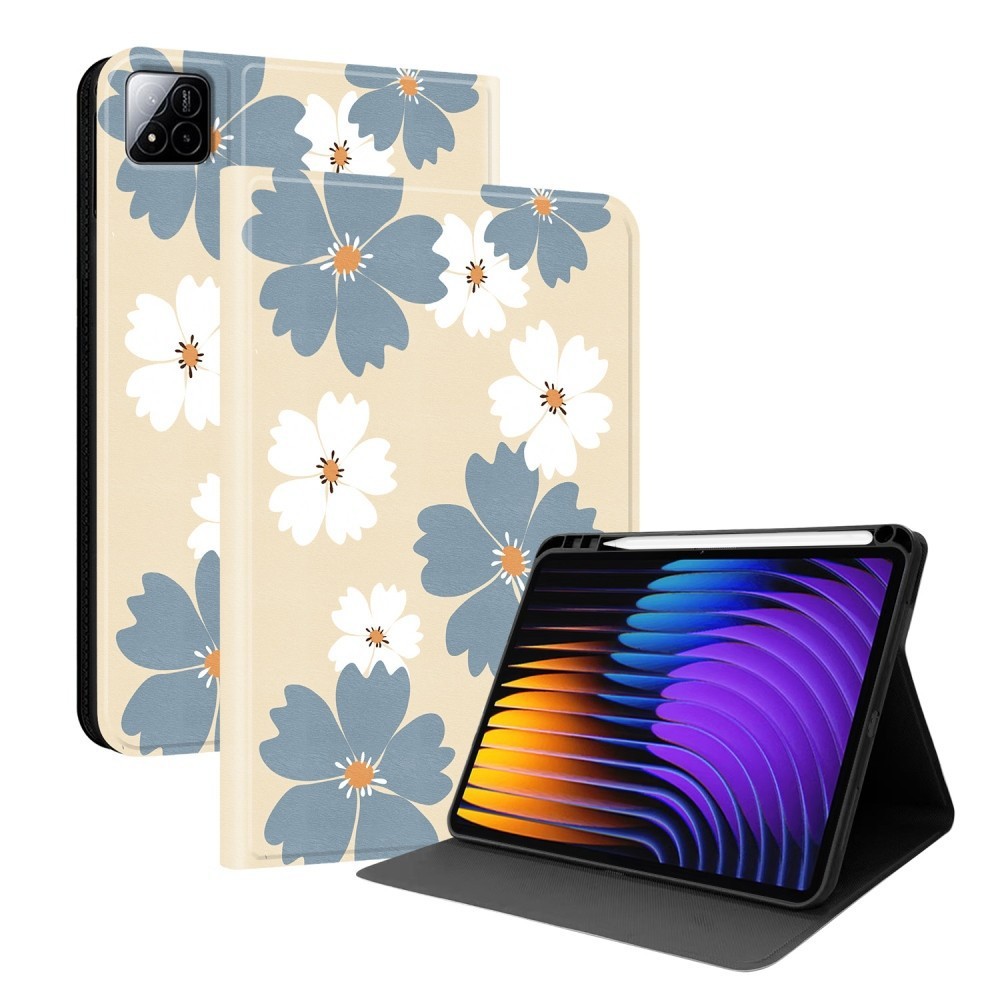 Lion Butterfly Flower Tablet Stand Case For Xiaomi Pad 7 6 5 Pro Redmi Pad SE