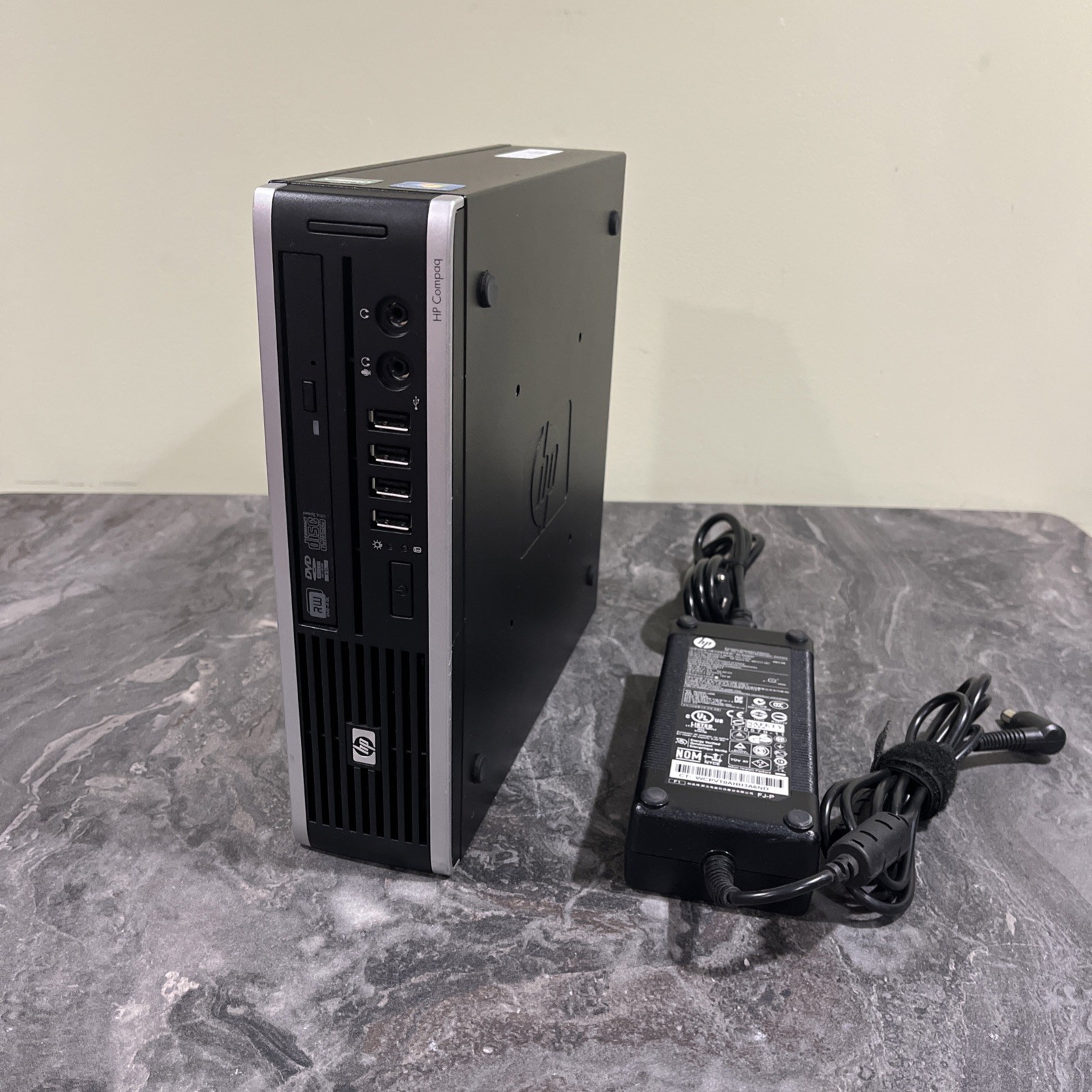 HP Compaq 6005 Pro Ultra Slim Desktop AMD Athlon II 8GB RAM 320GB HDD Win 7 Pro