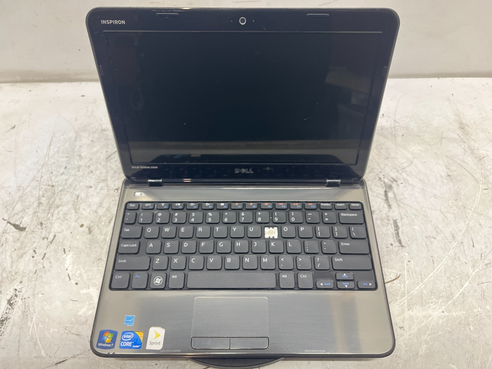 Dell Inspiron 1121 Intel i3-U330 1.2GHz 2 GB 250GB No Batt