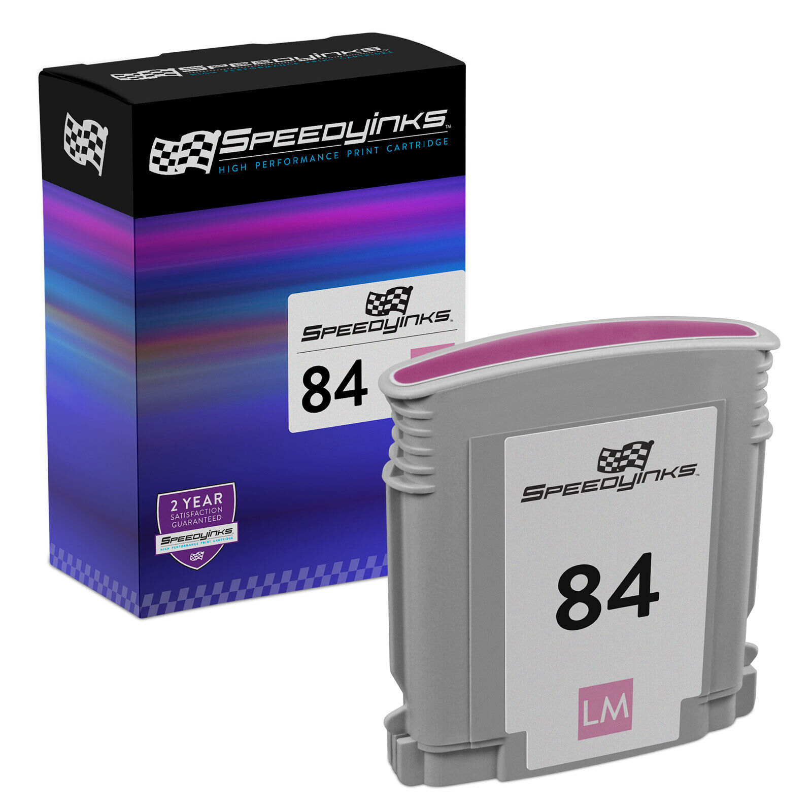 Reman Replacement Ink Cartridge for HP C9429A (HP 85) Light Magenta