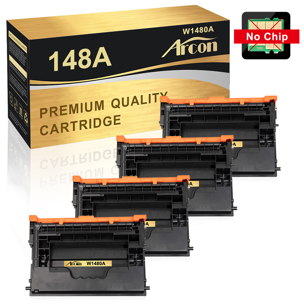 4PCS 148A Toner(No Chip) fit for HP LaserJet Pro 4001n/dn/dw 4101fdn/fdw, W1480A