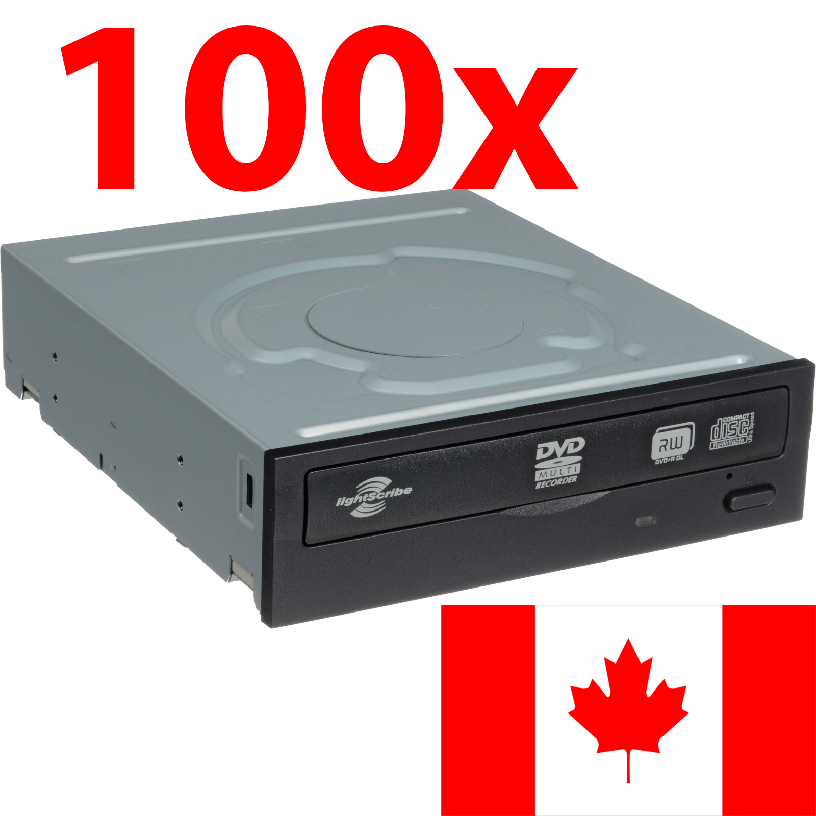 LOT 100 x Internal Desktop DVDRW DVD-ROM Sata Drive DVD Burner. RANDOM BRANDS