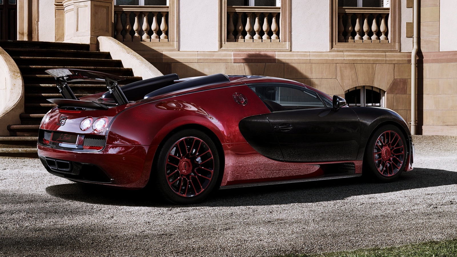 Cars 2015 bugatti veyron grand sport vitesse la finale Desk Mat Stitched