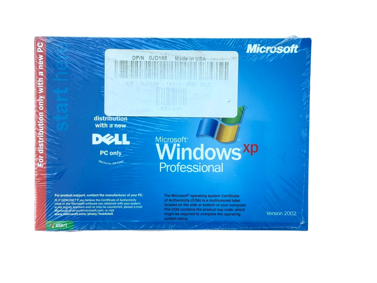 Microsoft Windows XP Professional Service Pack 2 Dell Reinstallation CD