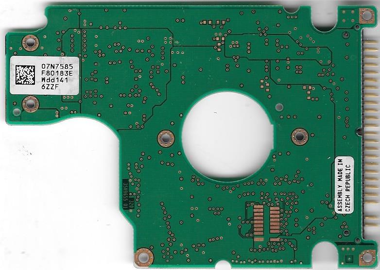 IBM TRAVELSTAR IC25N020ATDA04-0 20GB IDE PCB BOARD ONLY  07N7585  F80183E