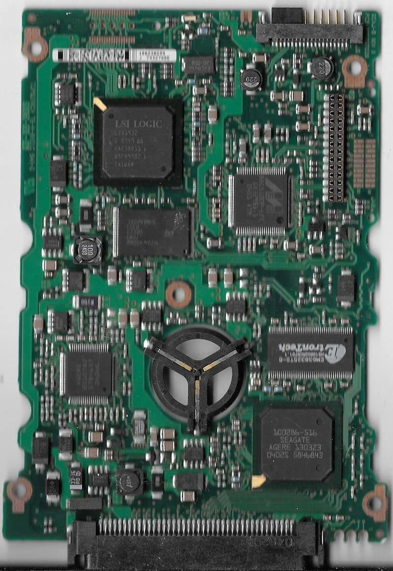 Seagate ST3146807LC 146GB 80-pin SCSI Pcb Board  100230599 J