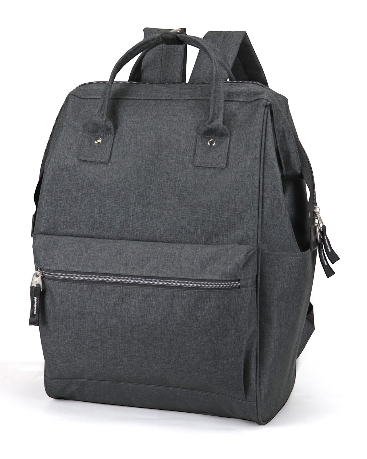 Wide Mouth Laptop Tablet Backpack Men Women Teens Travel Bookbag for School Work