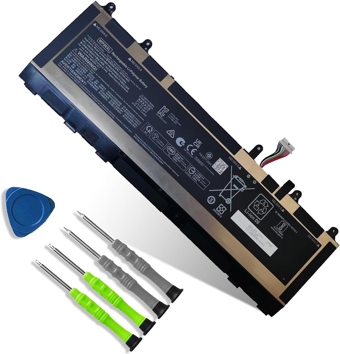 WP06XL Laptop Battery Replacement for HP EliteBook 860 865 G9 G10 ZBook Firefly