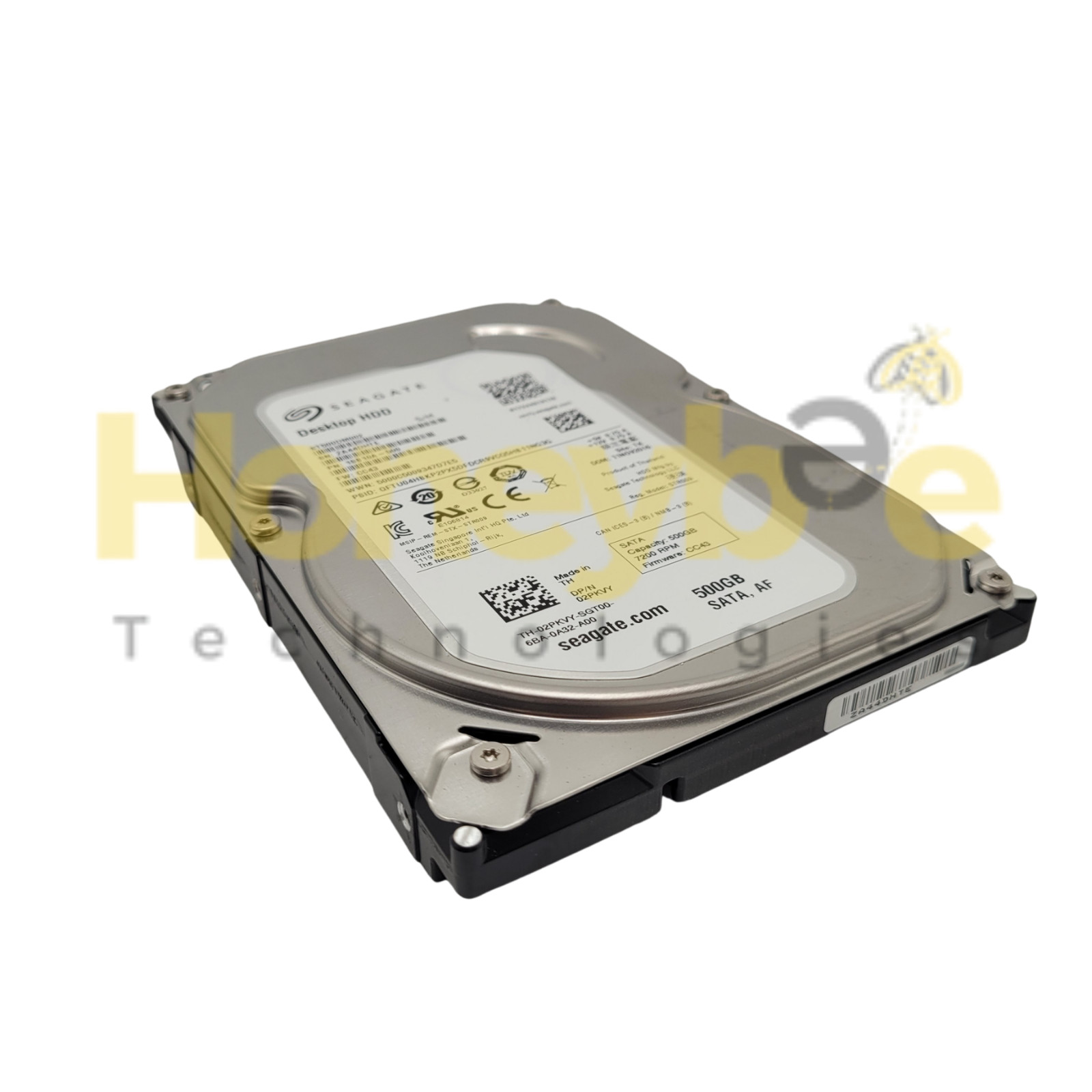 DELL SEAGATE 500GB SATA 7.2K 3.5" DESKTOP HARD DRIVE ST500DM002 2PKVY TESTED