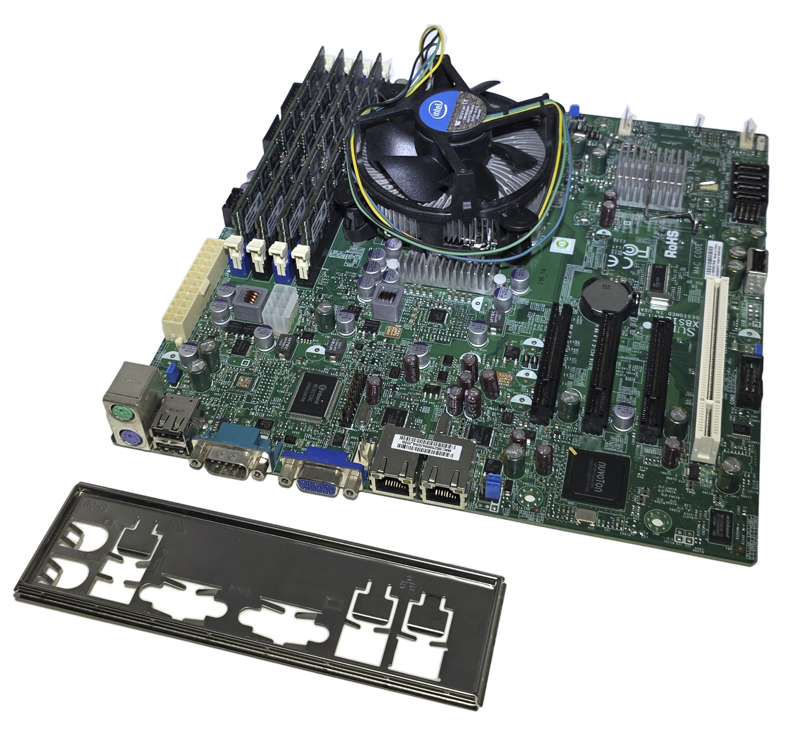 Supermicro X8SIL-F Server Motherboard Intel Xeon X3470, Heatsink, 32GB DDR3 RAM