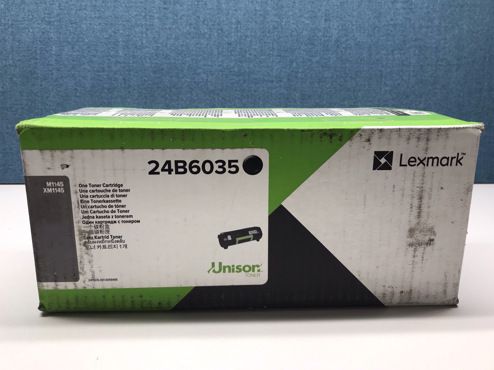 LEXMARK 24B6035 BLACK TONER CARTRIDGE
