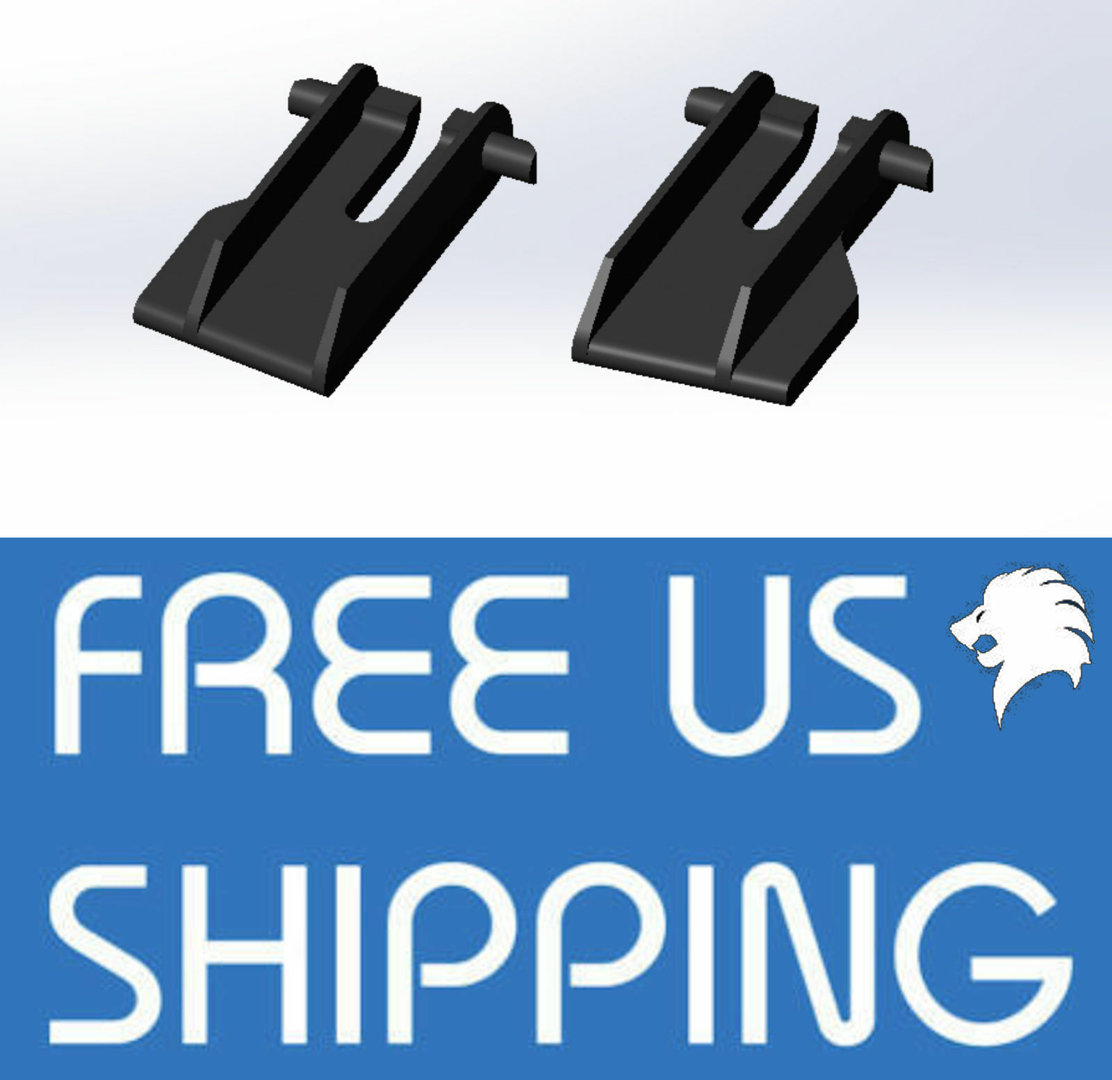 STRONGER Logitech G110 Desktop Keyboard Replacement Foot/Leg/Feet 2pc Set
