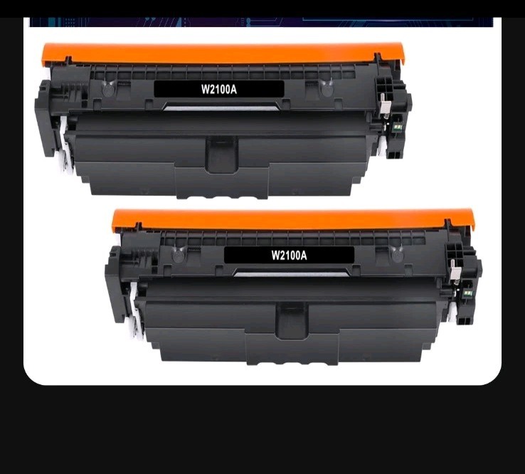 2PK Black Toner 210A W2100A Compatible with HP LaserJet 4201 MFP 4301fdn 4301fdw