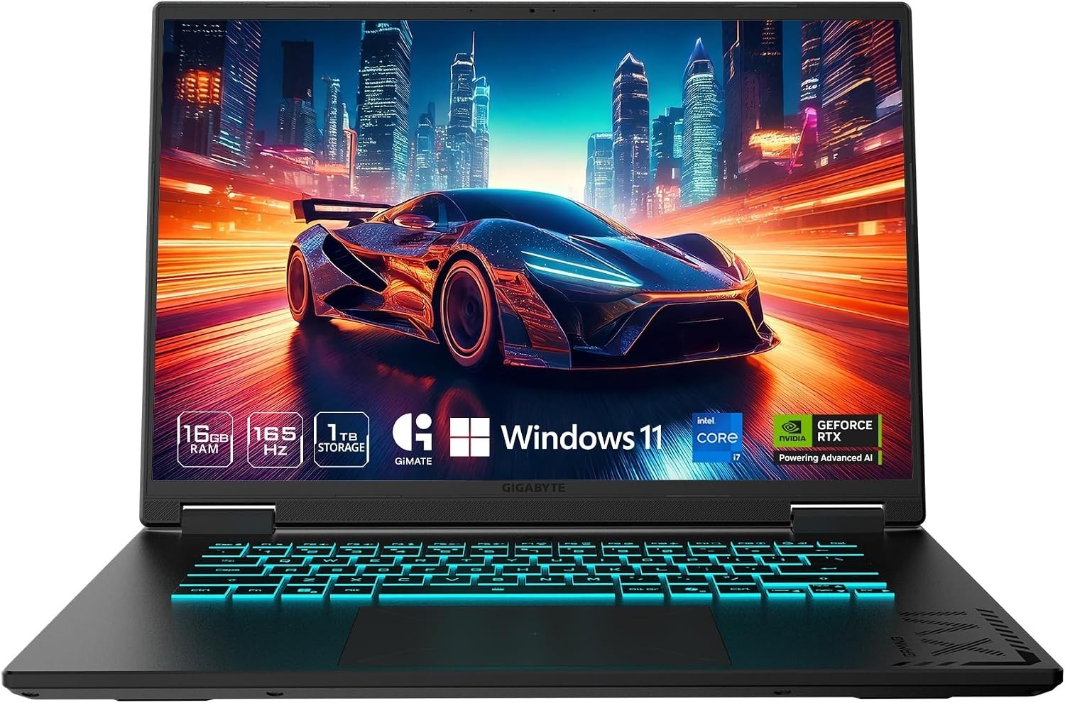 GIGABYTE Gaming A16, Intel i7-13620H, GeForce RTX 5060 16", 16 GB RAM/1 TB SSD