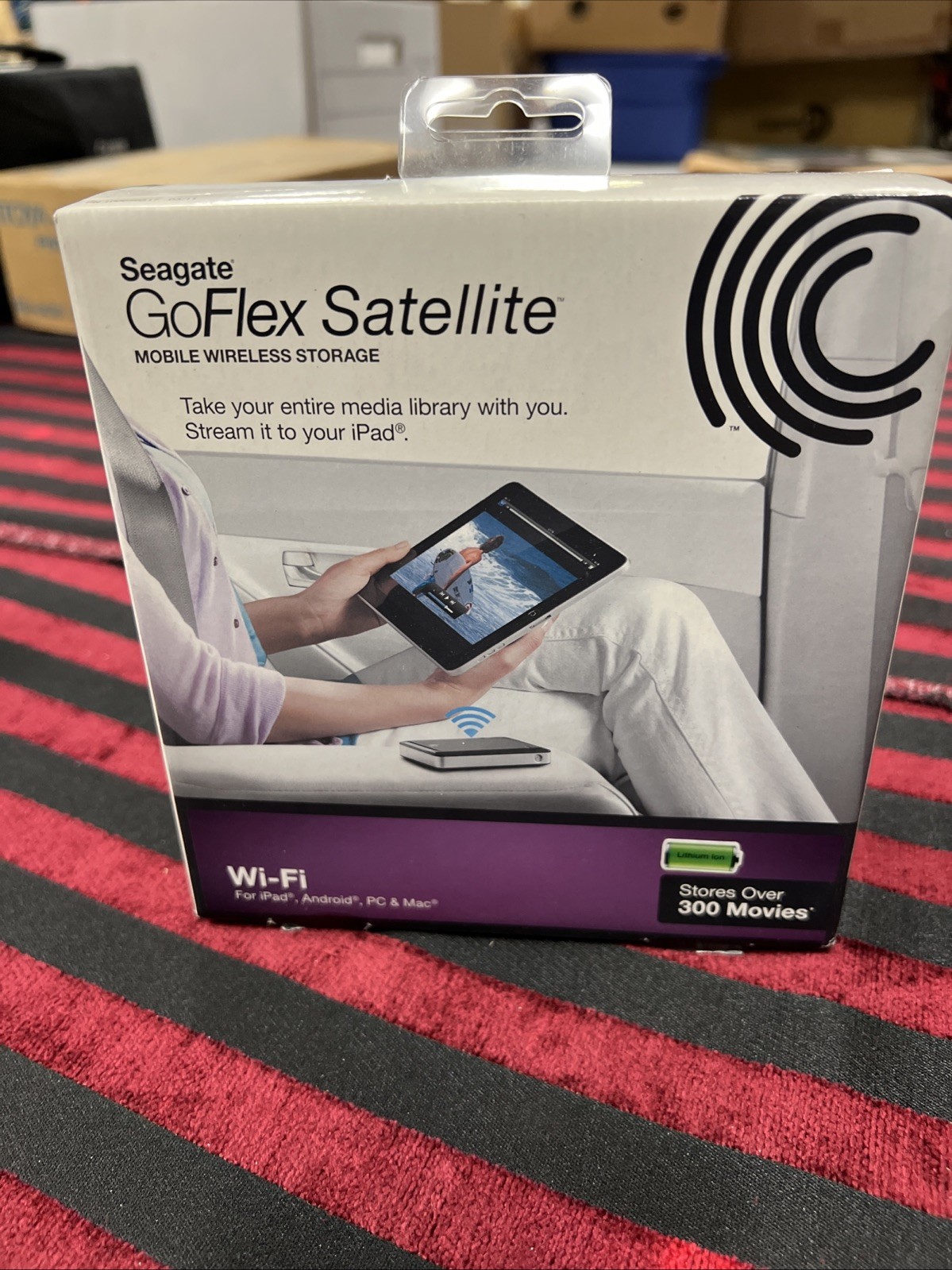 Seagate GoFlex Satellite 500GB Mobile Wireless Storage  Wi Fi For iPad Android P