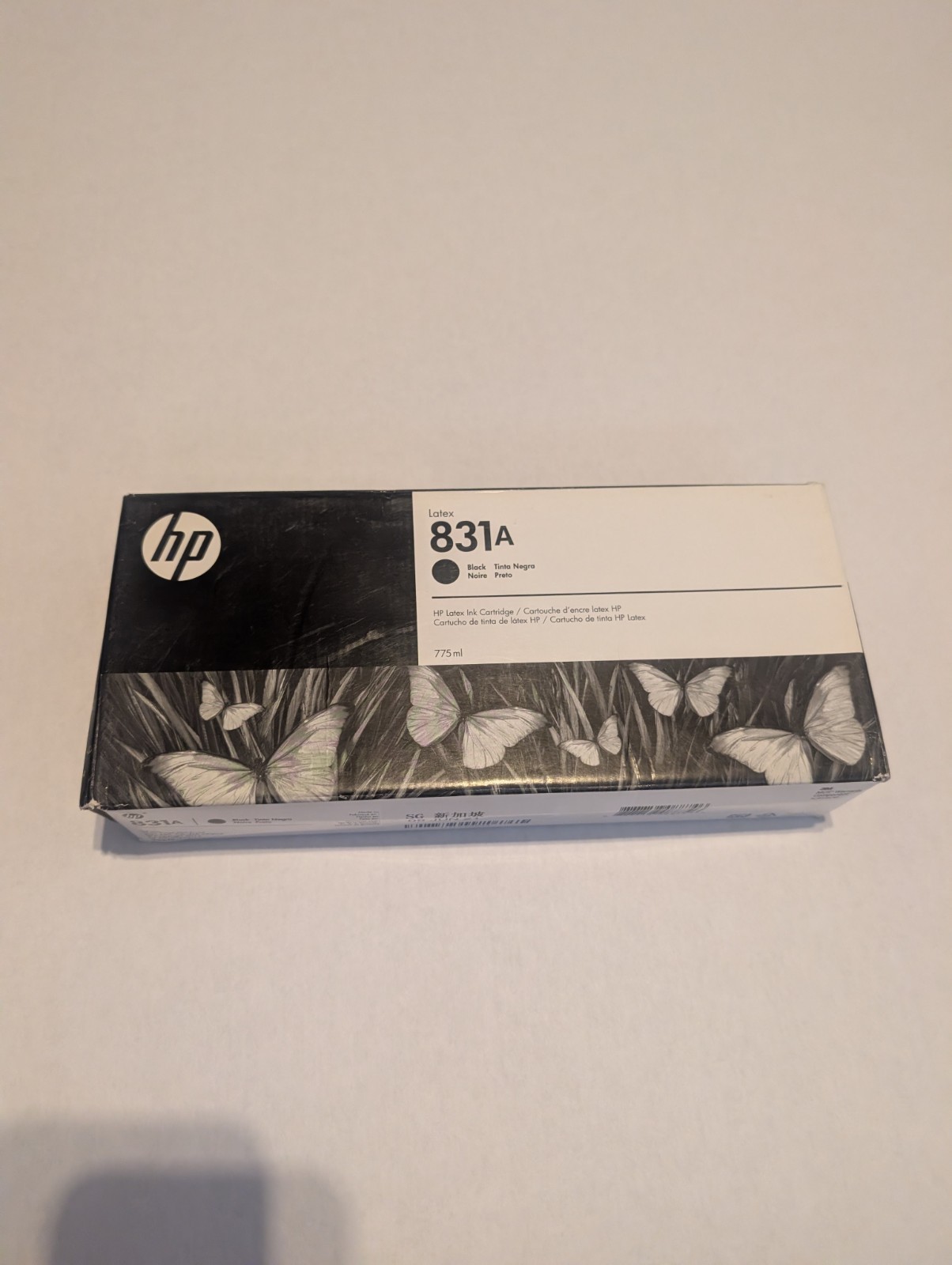 Genuine HP 831A (CZ682A) Black Ink Cartridge Sealed Date: June 2021.