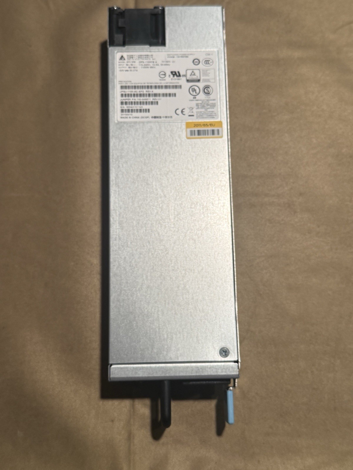 Juniper JPSU-1100-AC-AFO 1100W AC Power Supply – Airflow Out
