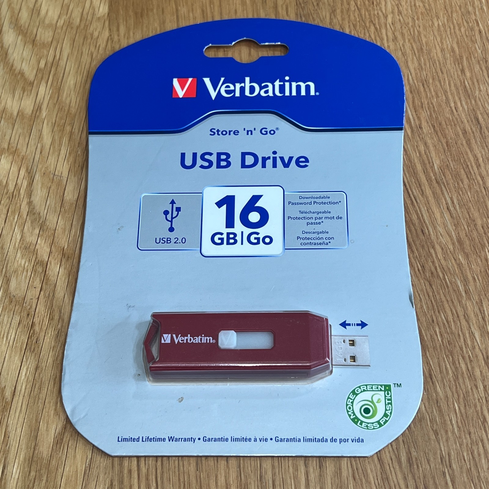 Verbatim 16GB Store 'n' Go USB Flash Drive 