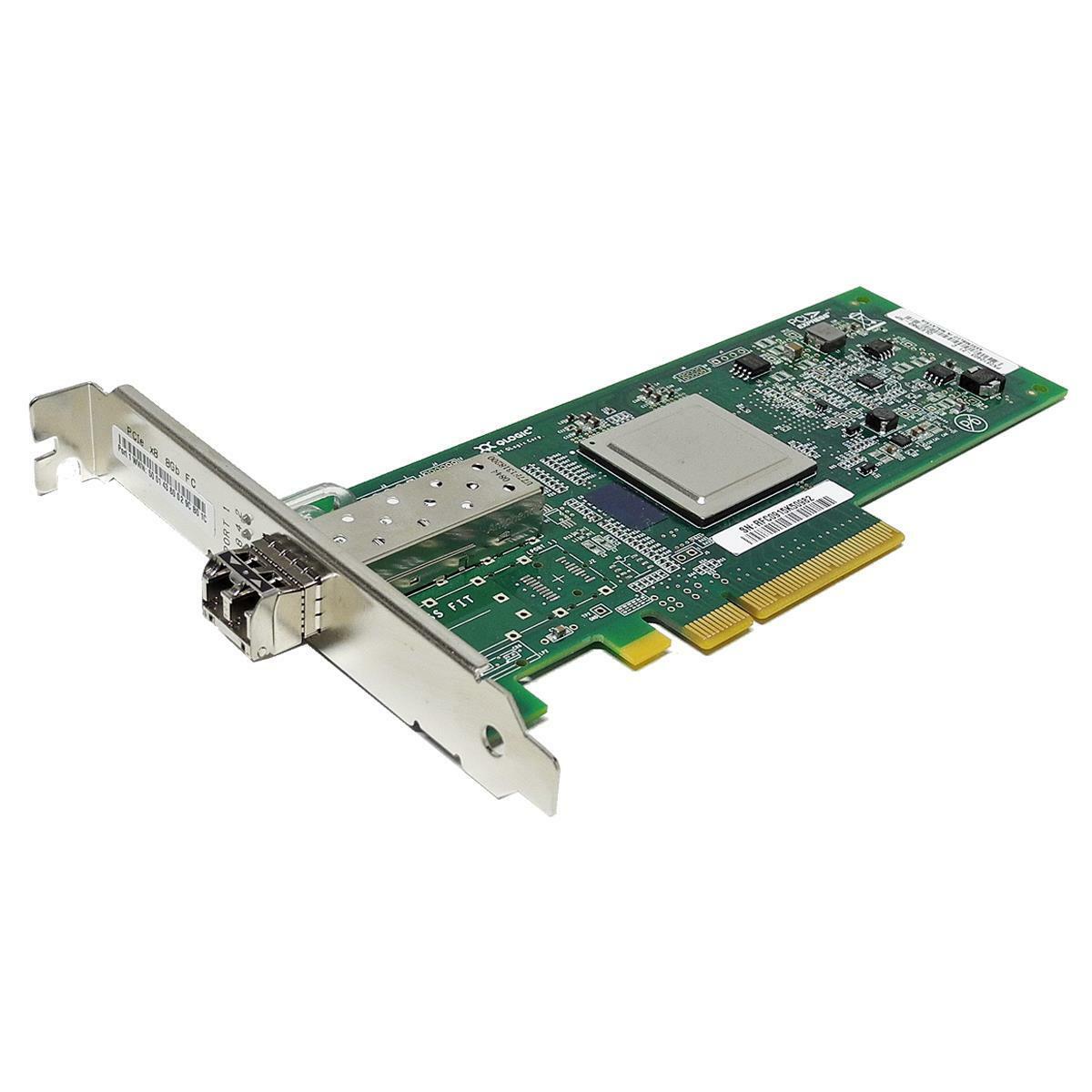 IBM QLogic QLE2560-IBMX FC Single Port 8Gb PCIe x8 Network Adapter 42D0503 FP