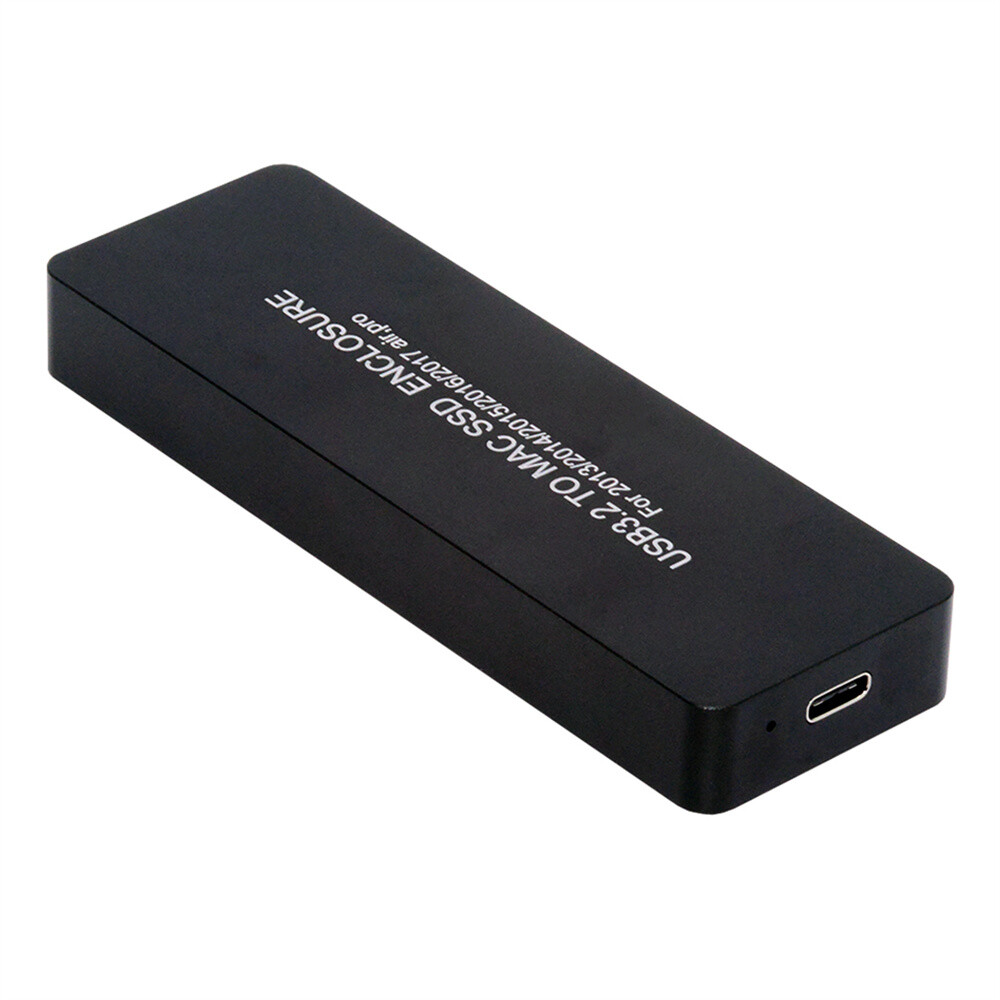 CY USB3.2 USB-C Type-C to 16+12Pin Mobile Box HDD Enclosure for MAC Air Pro SSD