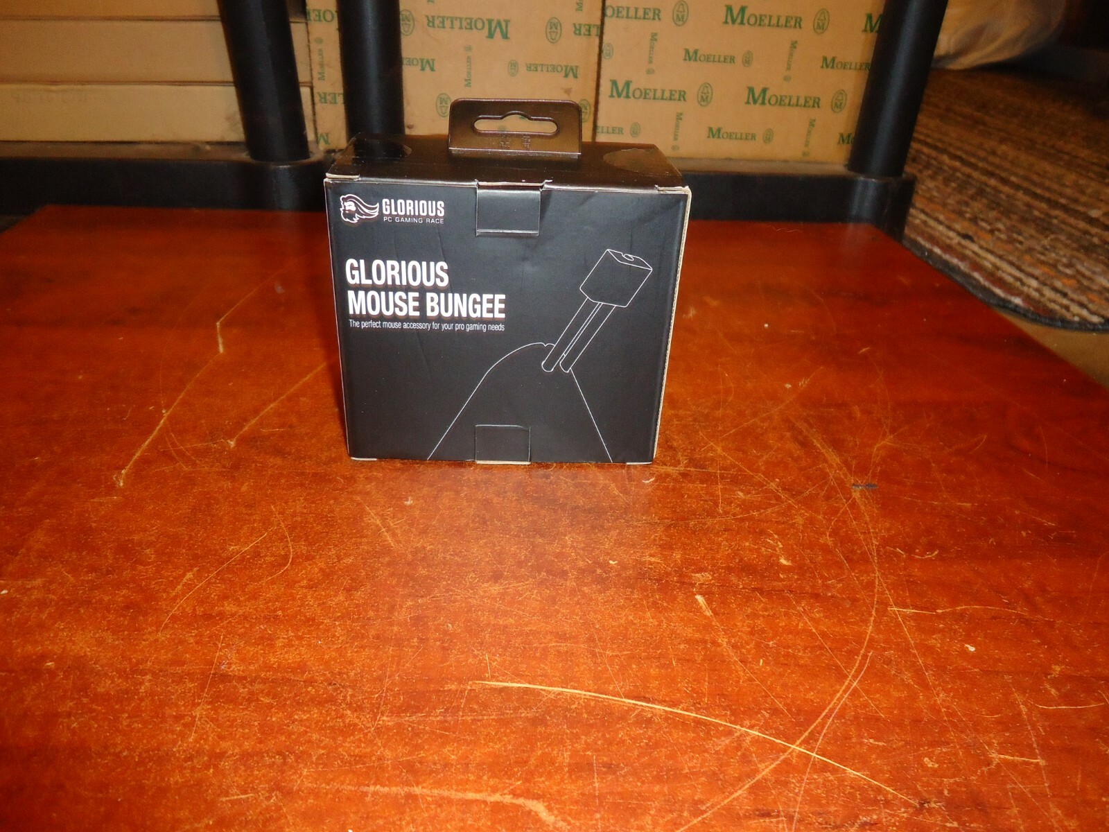 GLORIOUS, PC MOUSE BUNGEE, BLACK, PART#G-MB-BLACK, 100% NEW