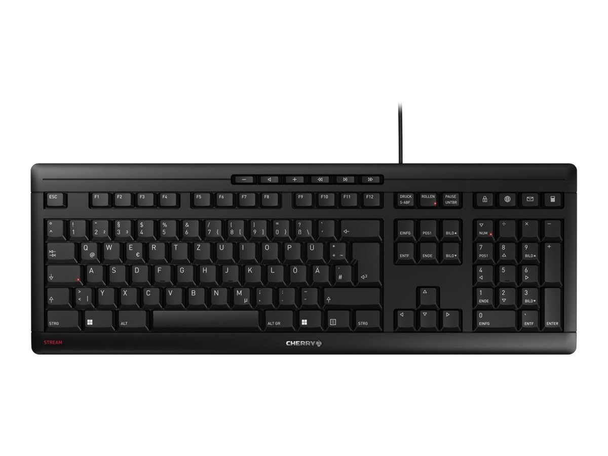 Cherry Stream Keyboard Corded Keyboard QWERTY Portugal JK-8500PO-2