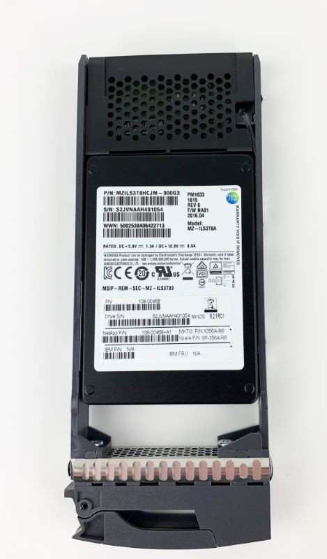 NetApp X356_S164A3T8ATE 3.8TB 12GB SSD 2.5"