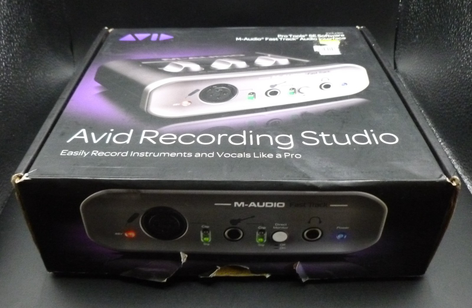 M-Audio Fast Track USB Audio Interface Avid Recording Studio Pro Tools SE