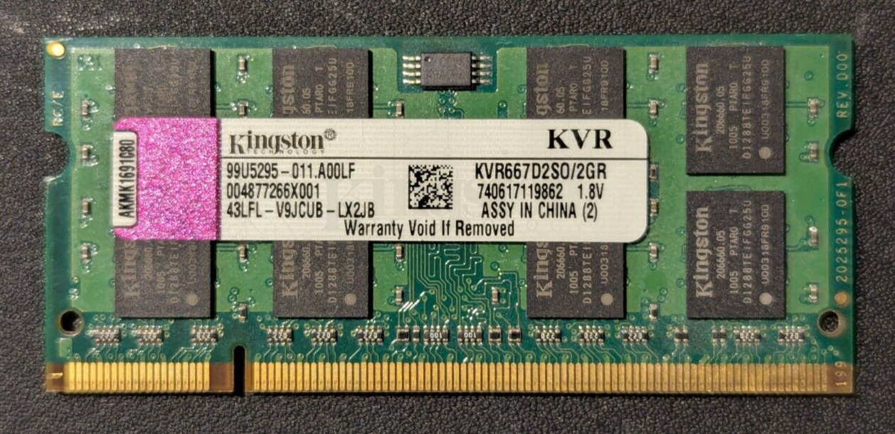 Kingston DDR2 667 2GB SO-DIMM
