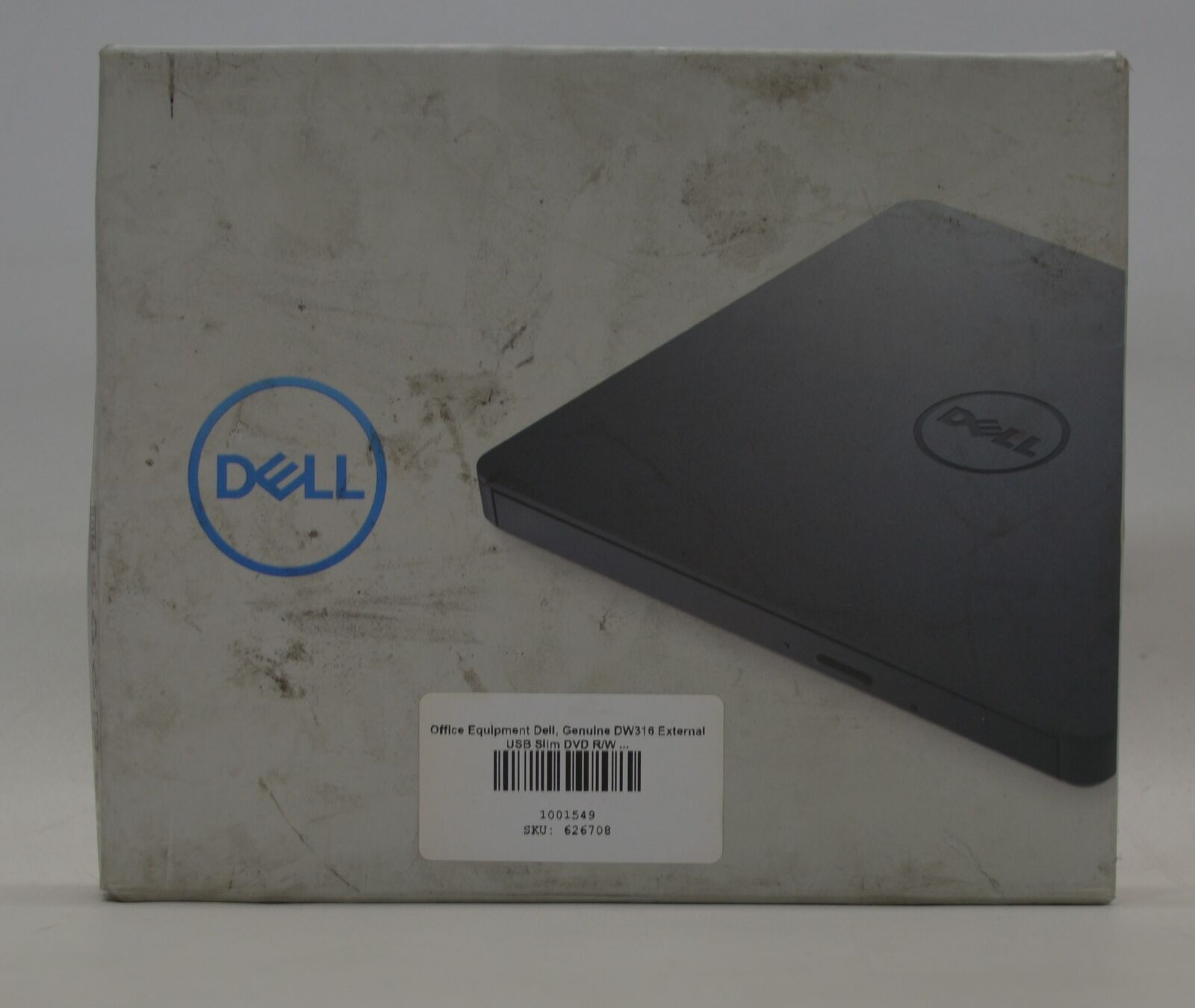 Dell DW316 External USB Slim DVD R/W Optical Drive GP61NB60 8J15V
